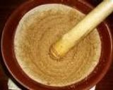 A picture of step 10 of White Sesame, Black Sesame, and Golden Sesame Tofu.