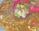 A picture of step 7 of Winter's special hot and sour fish soup 🍲.
