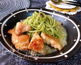 蕈菇雞乾拌蔬菜麵的食譜步驟6照片