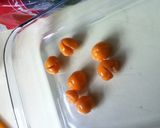 A picture of step 2 of Bladder Cherry Salad.