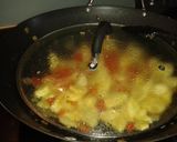 A picture of step 6 of Pisto (Spanish ratatouille).