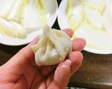 A picture of step 5 of Xiaolongbao (Chinese Soup Dumplings) Made with Gyoza Skins in a Frying Pan.