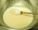 A picture of step 2 of Steamed Double Chocolate Buns with Pancake Mix.