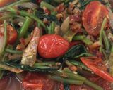 Foto langkah ke 3 dari resep Kangkung Belacan.