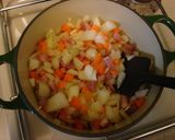 A picture of step 3 of Simple Lentil Stew.