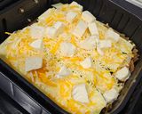 Foto del paso 7 de la receta: Lasaña de calabacín y pavo en airfryer