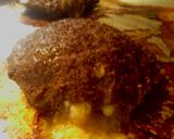 A picture of step 4 of sunshine 's three cheeses stuffed burgers.