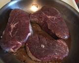Steak With Mustard Cream Sauce recipe step 1 photo
