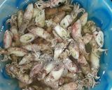 Foto langkah ke 1 dari resep Cumi asin Asam manis.