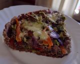 Foto del paso 6 de la receta: Tarta de verduras y carne cortada a cuchillo saludable!