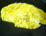 A picture of step 7 of Omelette with Ground Meat And Onions.