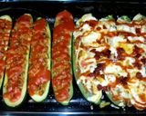 Foto del paso 12 de la receta: Calabacínes rellenos de soja