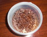 A picture of step 1 of Baked Chocolate Cake for Valentine's Day.