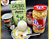 Foto del paso 1 de la receta: Crema de garbanzos con leche de coco
