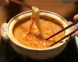 A picture of step 6 of Sundubu Jjigae (Korean Soft Tofu Stew).