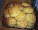 A picture of step 8 of Popeye's Buttermilk Biscuits (copy cat recipe).
