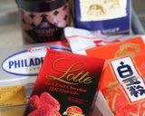 A picture of step 1 of Just Like Truffles - Cheese and Chocolate Wrapped Mochi.