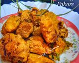 A picture of step 5 of Crispy crunchy alu k pakore.