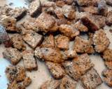 Buttery Garlic Basil Sprouted Wheat Croutons recipe step 8 photo