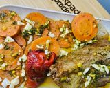 Foto del paso 9 de la receta: ROAST BEEF AL WORK CON CURRY Y PROVENZAL 🥘🥩🥘🧂🍽️🍷