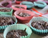 Foto del paso 5 de la receta: Muffins de arándanos y mango