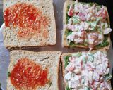 वेज मेयो चीज़ सैंडविच (Veg mayo cheese sandwich recipe in Hindi) रेसिपी चरण 2 फोटो