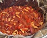 A picture of step 12 of Slow Cooker Chorizo and Butter Bean Stew.