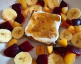 Foto del paso 2 de la receta: Merienda súper saludable con fruta y pan de avena al microondas