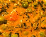 मेथी मटर मलाई की सब्जी (methi matar malai ki sabzi recipe in Hindi) रेसिपी चरण 8 फोटो