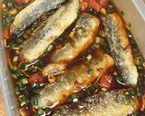 A picture of step 7 of Sardines Marinated in Tomato Nanban Sauce.