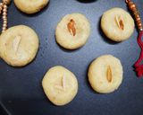 A picture of step 4 of Milk powder peda.
