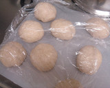 A picture of step 4 of Pita Bread Using Homemade Bread Starter.