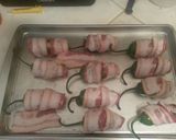 A picture of step 5 of Jalapeño wrapped.