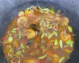 Foto langkah ke 5 dari resep Cumi Udang Pete Saos Padang.