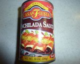 A picture of step 2 of Chicken Enchilada.