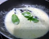 A picture of step 1 of Baked Cheesy Egg With Basil Sauce.