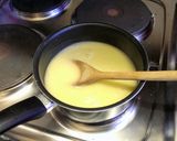 A picture of step 5 of White Chicken Enchiladas with Green Chile Sour Cream Sauce.