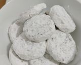 A picture of step 9 of Fried potato fritters meatless version.