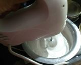 A picture of step 7 of Anniversary chocolate vanila cake.