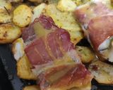 Foto del paso 10 de la receta: Saquitos de bacalao con jamón y salsa de miel y mostaza