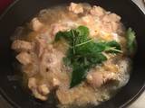 Oyako don, Omelette aux poulet et riz