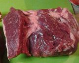 A picture of step 1 of Lamb steaks.