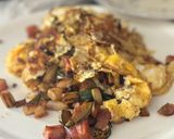 A picture of step 3 of Döner-Style Omelette.