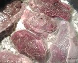 A picture of step 2 of Lamb steaks.