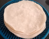 A picture of step 5 of Spring Roll Sheets.