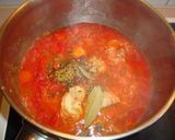 A picture of step 6 of Indian-style Fish Curry With Tomatoes & Cream.