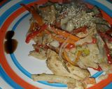 Foto del paso 19 de la receta: Chow mein de pollo (fideos fritos chinos)