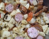 Foto del paso 2 de la receta: Tortilla con chorizos!!