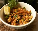 A picture of step 3 of Khurbo (Chicken Stir Fry - Bangladeshi Cuisine).