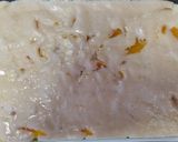 A picture of step 5 of Easy Peach Cobbler.